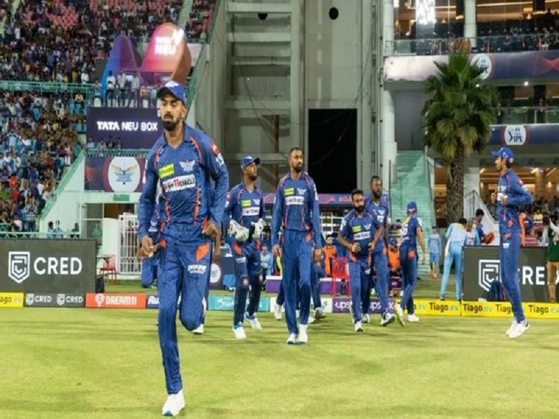 KL Rahul leading Team Lucknow Super Giants