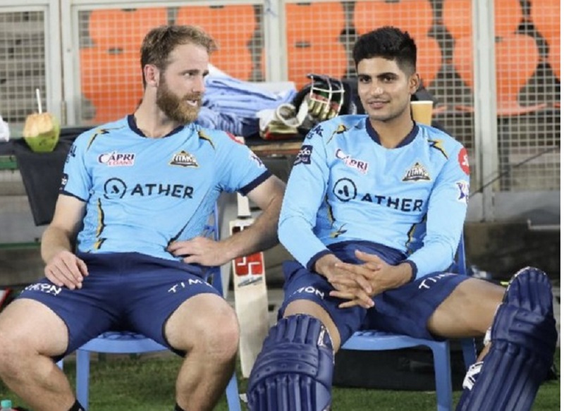 Kane Williamson and Shubman Gill