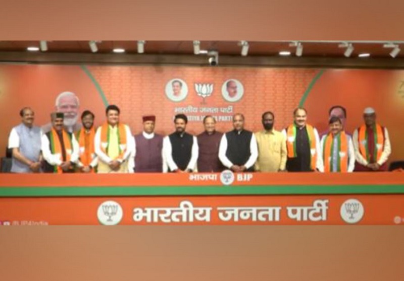 Six Congress rebel MLAs in Himachal join BJP