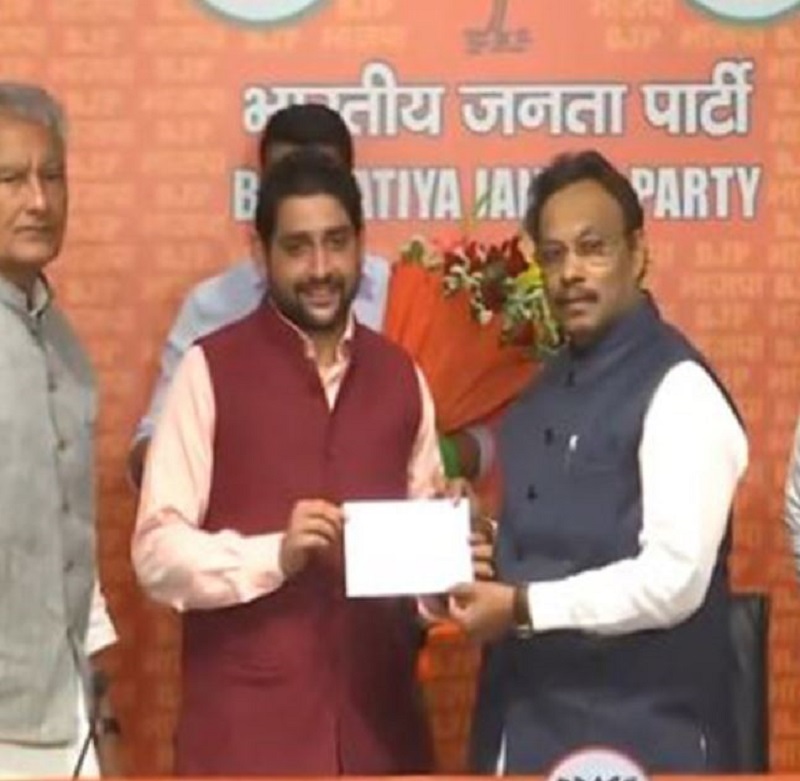 Jalandhar MP Sushil Kumar Rinku, MLA Sheetal Angural join BJP