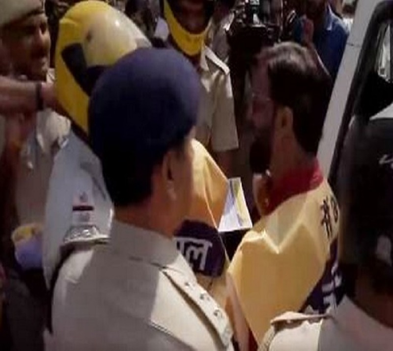AAP workers detained by police