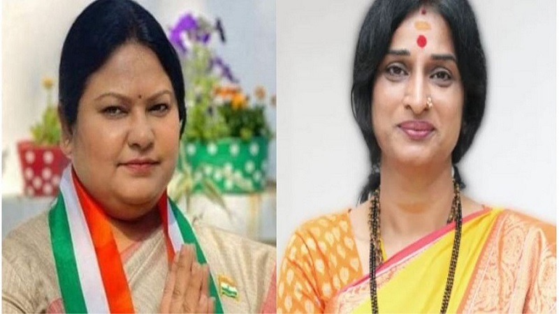 Sita Soren and Kompella Madhavi Latha