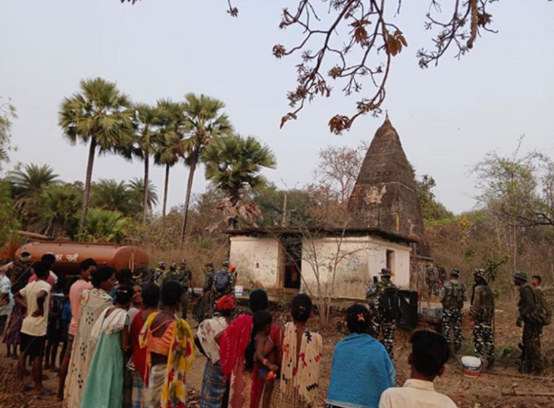 Ram temple shut after Naxal attack reopens in Dantewada