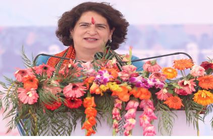 Congress leader Priyanka Gandhi Vadra