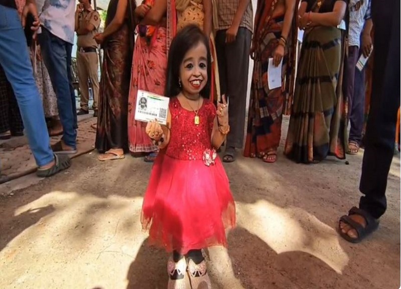 World's shortest living woman Jyoti Amge
