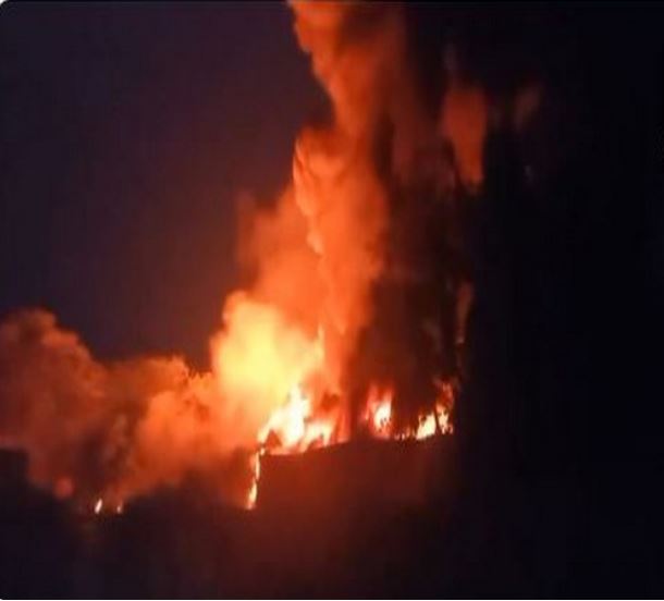 Fire breaks out at plastic godown in Andhra Pradesh's Tirupati