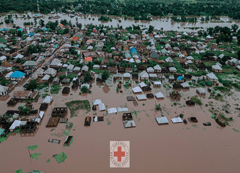 Visuals from the regions affected by flood in Tanzania