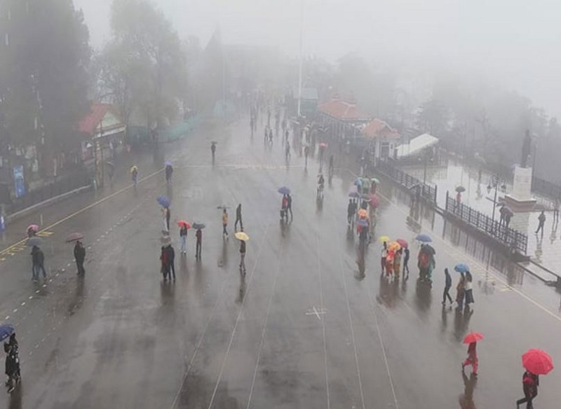 Rain in Shimla district