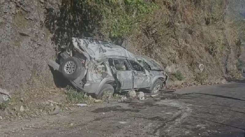 Visual from accident site
