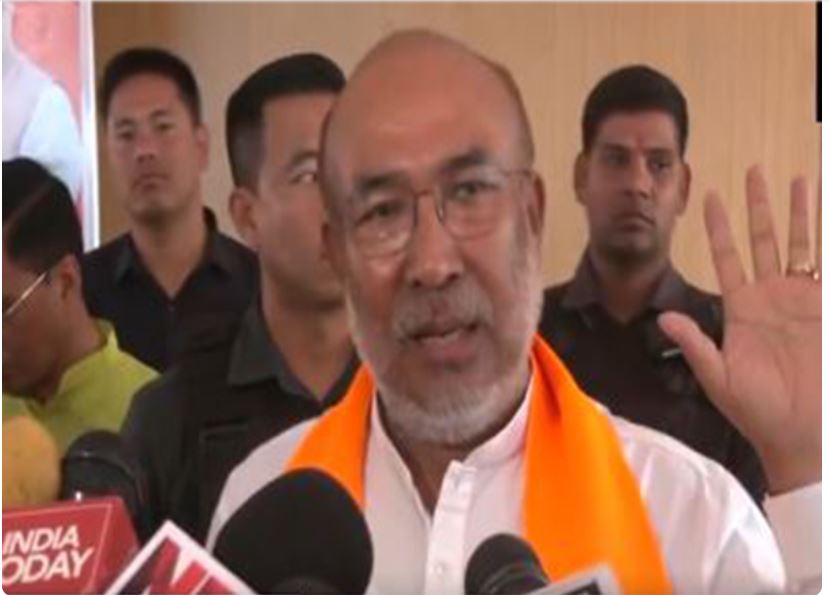 Manipur's CM N Biren Singh